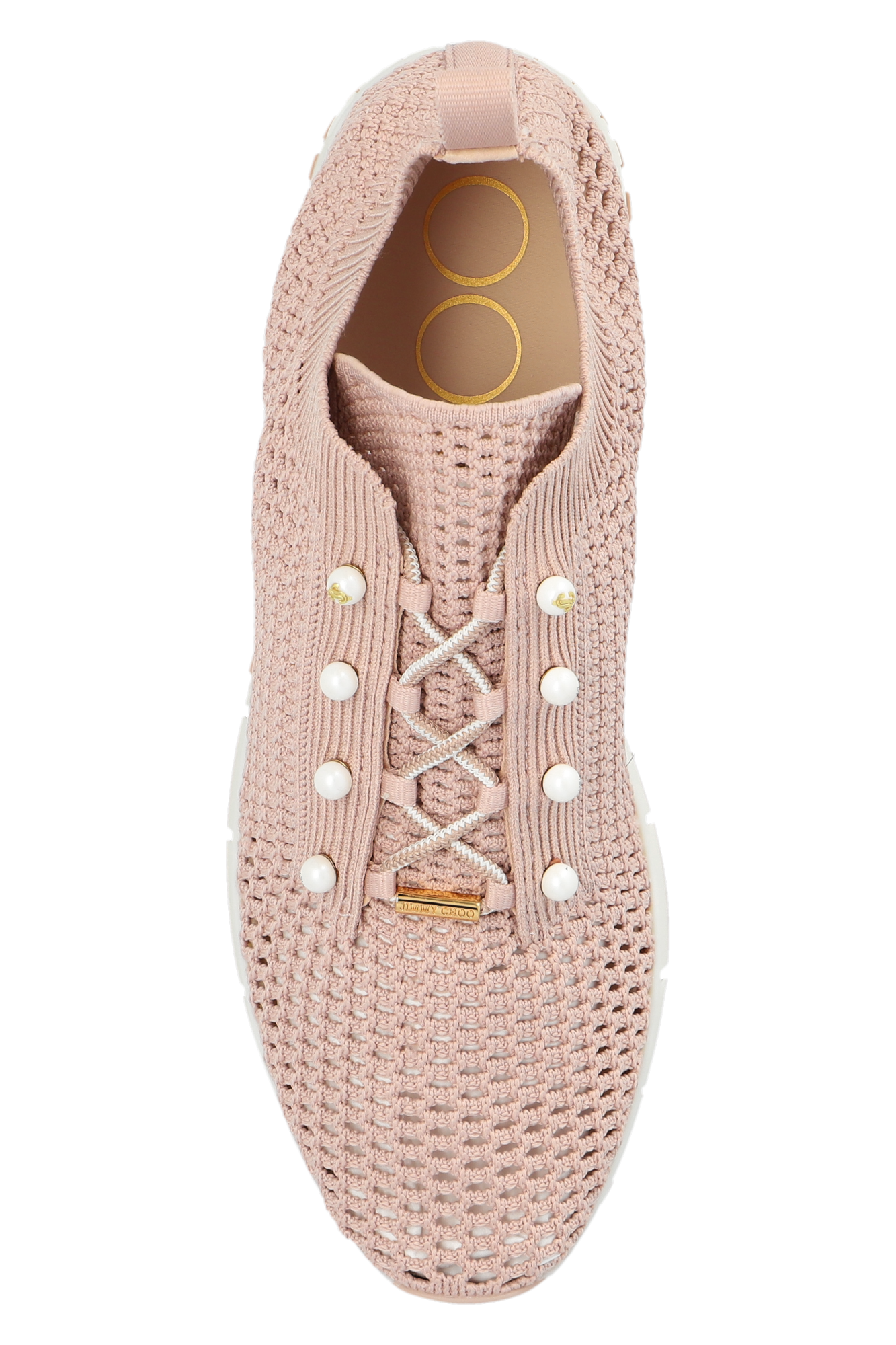 スニーカー JIMMY CHOO Women Sneakers VELES ITBSTONE Pink Jimmy Choo Veles sneakers for Women - Pink in Oman | Level Shoes